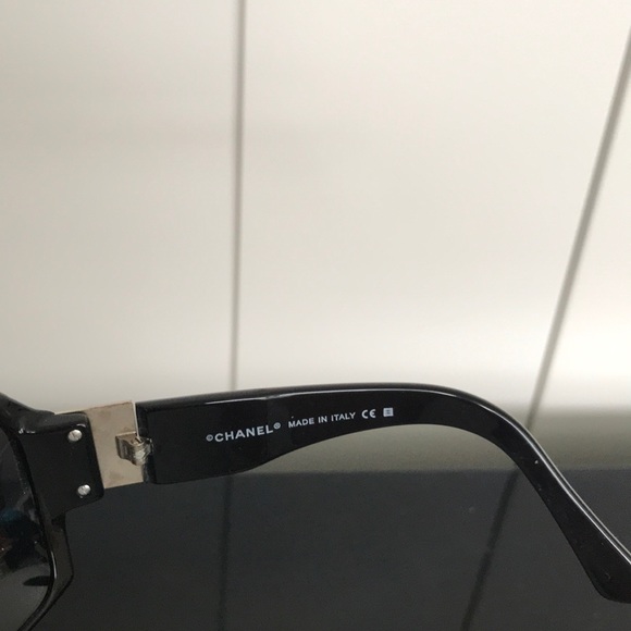 Authentic Chanel Rhinestone Sunglasses - Picture 5 of 6